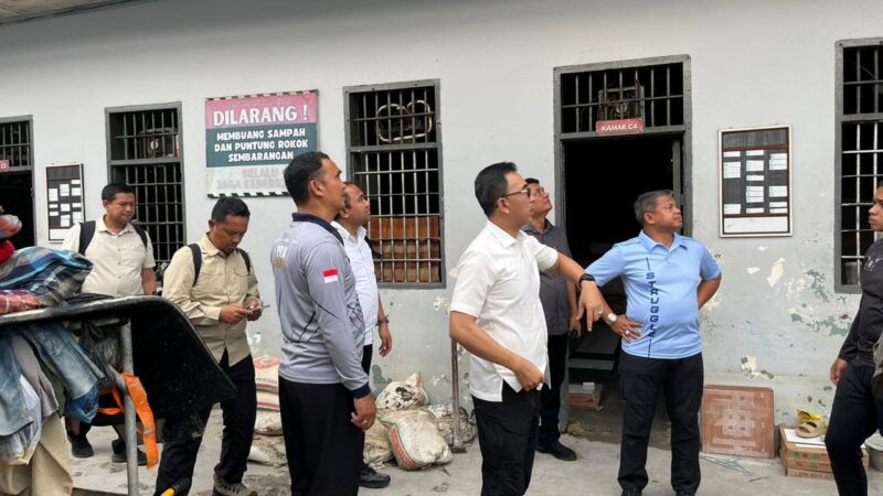 Ses Ditjenpas Kunjungi Rutan Tanjung Pura, Pastikan Pemulihan dan Layanan Pasca Banjir