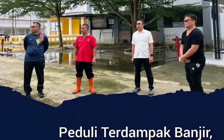 Peduli Terdampak Banjir, Sesditjenpas Tinjau Langsung Lapas Pemuda Langkat