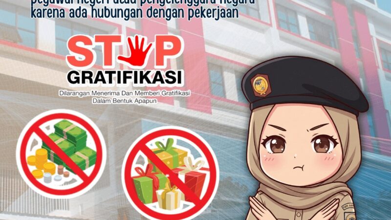 Kantor Pertanahan Kota Medan Tegaskan Komitmen Tolak Gratifikasi