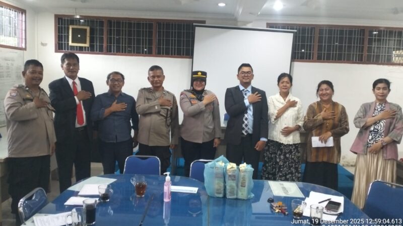 Polsek Medan Timur Sambangi Gereja Prioritas, Cipta Kondisi Kondusif Jelang Natal 2025 dan Tahun Baru 2026