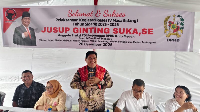 Reses Jusup Ginting, Lurah dan Camat Diminta Tak “Alergi” terhadap DPRD