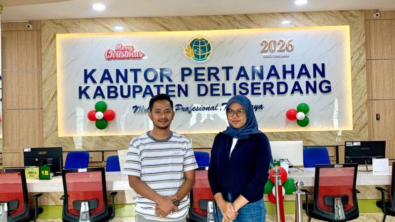 BPN Deli Serdang Luncurkan Layanan Akhir Pekan untuk Pengurusan Sertipikat