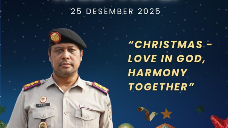 Kantor Pertanahan Kabupaten Deli Serdang Sampaikan Ucapan Selamat Natal 2025, Ajak Masyarakat Pererat Kedamaian dan Cinta Kasih