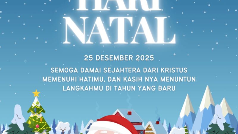 Sambut Natal 2025, Kantah Kota Medan Tekankan Nilai Kasih dan Pelayanan Publik