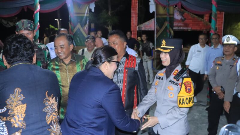 Ka Ops Res Lilin Toba 2025 Polres Samosir Bersama Forkopimda Monitoring Ibadah Malam Natal.