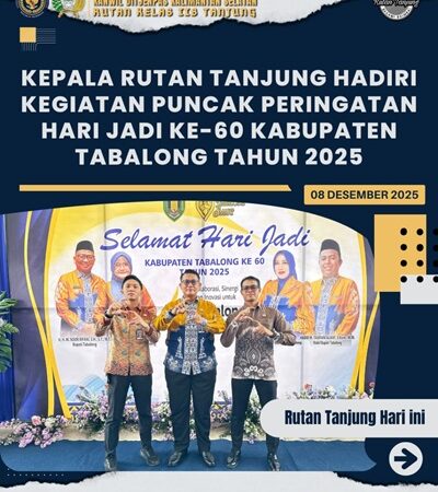 Karutan Tanjung Hadiri Kegiatan Puncak Peringatan Hari Jadi Ke-60 Kabupaten Tabalong 