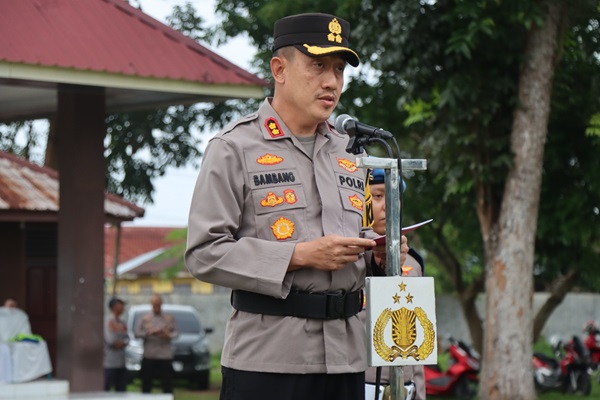 Polres Binjai Bersama Instansi Terkait Laksanakan Pasukan Operasi Lilin Toba 2025