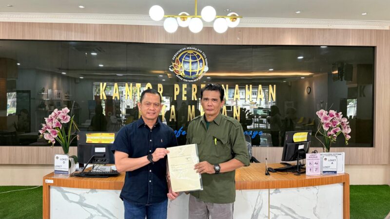 Kantor Pertanahan Kota Medan Tetap Buka Saat Libur Tahun Baru 2026, Pastikan Pelayanan Publik Berjalan Optimal