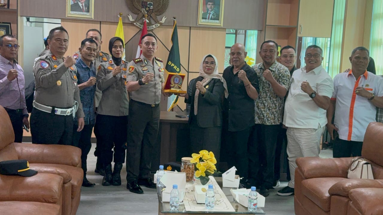 Kapolres Binjai Bersama PJU Polres Gelar Silaturahmi 