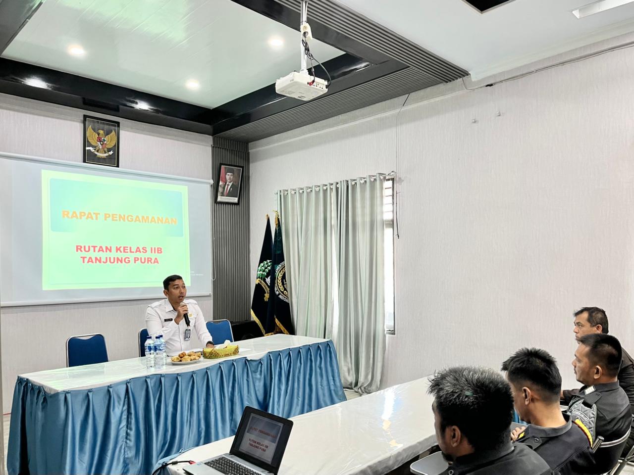 Pengenalan dan Penguatan Pengamanan, Ka.KPR baru Pimpin Rapat Dinas Jajaran Petugas Pengamanan