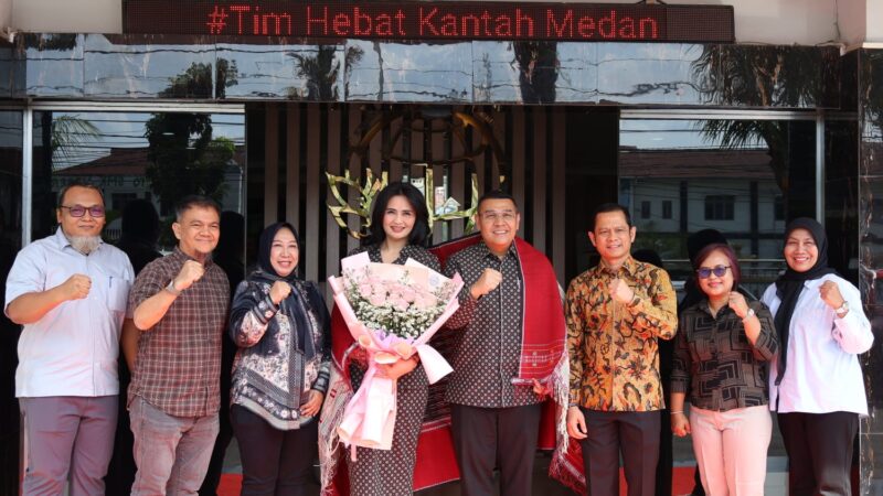 Wamen ATR/BPN Ossy Dermawan Tinjau Kesiapan WBBM Kantor Pertanahan Kota Medan