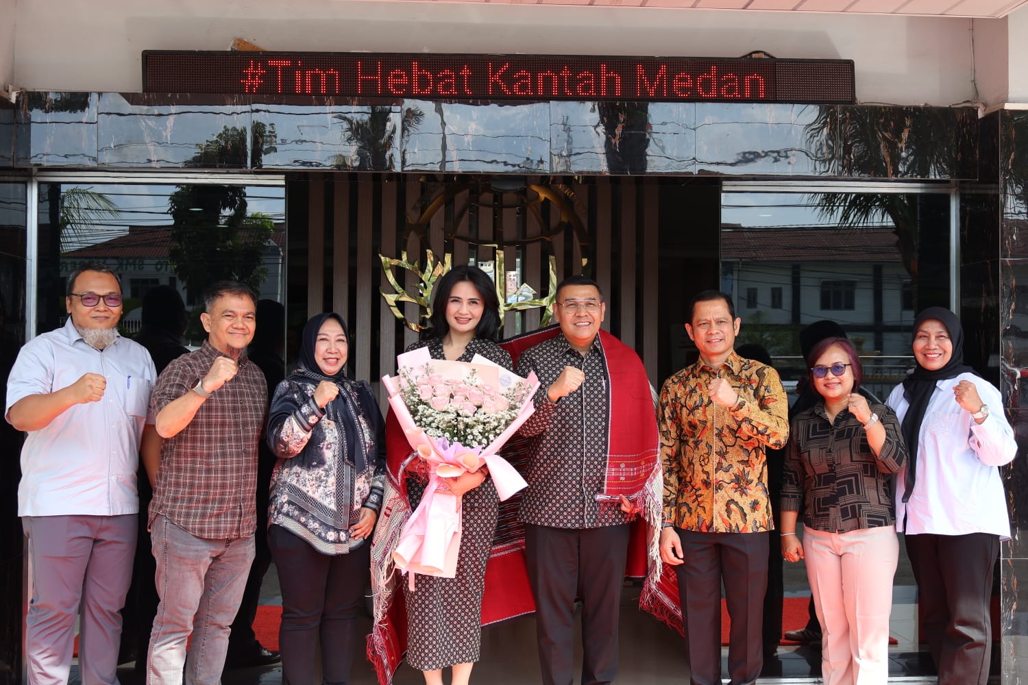 Wamen ATR/BPN Ossy Dermawan Tinjau Kesiapan WBBM Kantor Pertanahan Kota Medan