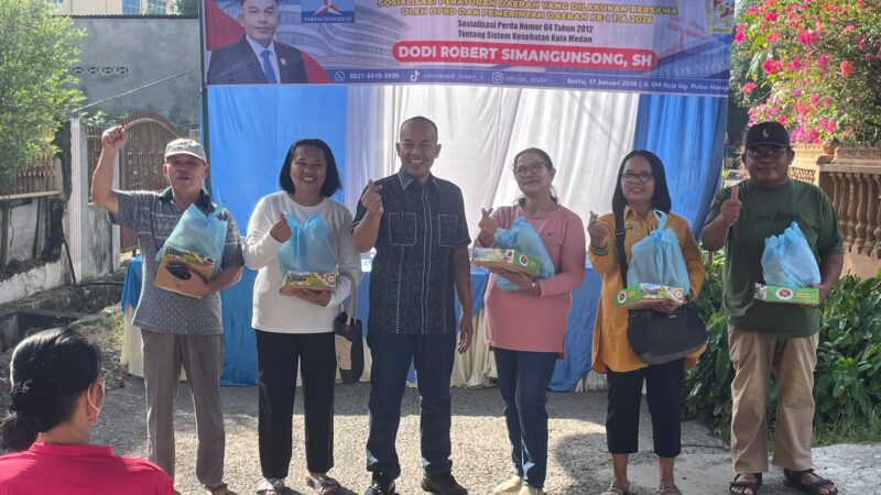 Lewat Sosper Perda Kesehatan, Dodi Robert Simangunsong Tegaskan Hak Warga Tetap Berobat Meski Menunggak BPJS