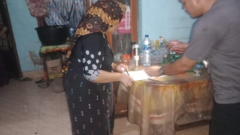 Informasi Masyarakat Adanya Orang Meninggal Dunia, Kapolsek Sei Bingai Langsung Cek TKP