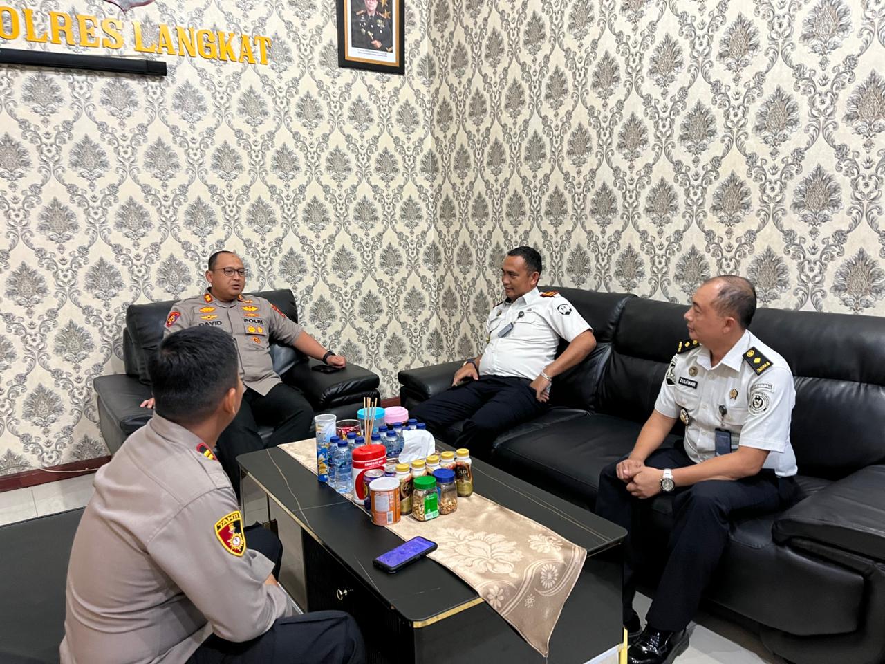 Jalin Sinergitas dan Bangun Komunikasi , Rutan Tanjung Pura Kunjungi Stakeholder Aparat Penegak Hukum