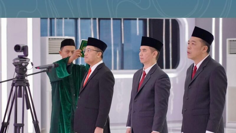 Lantik JPT Pratama Kementerian ATR/BPN, Menteri Nusron: Tour of Duty untuk Cegah Moral Hazard