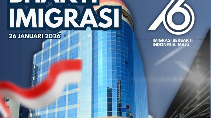 Kantor Pertanahan Kota Medan Ucapkan Selamat Hari Bhakti Imigrasi ke-76