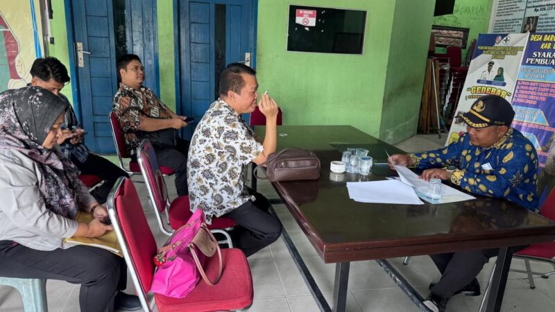 Koordinasi Residu PTSL, Kantor Pertanahan Deli Serdang Sambangi Enam Desa di Batang Kuis