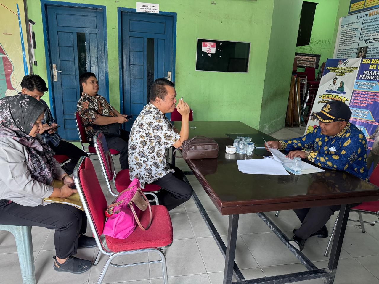 Koordinasi Residu PTSL, Kantor Pertanahan Deli Serdang Sambangi Enam Desa di Batang Kuis