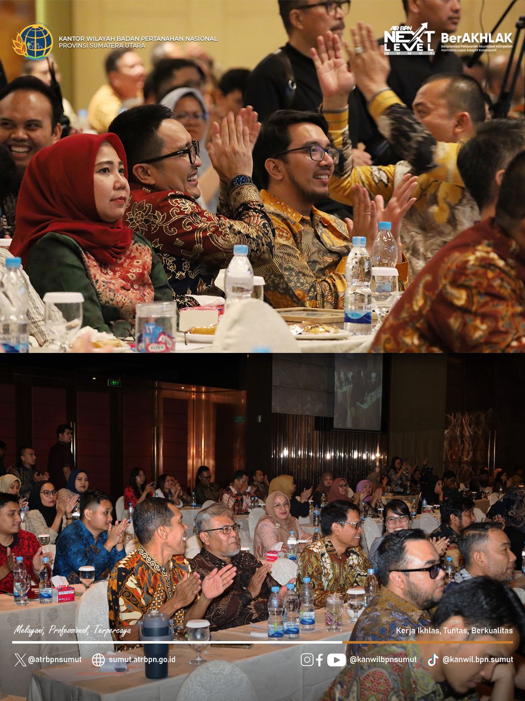 Kanwil BPN Sumut Gelar Apresiasi Kinerja 2025, Dorong Integritas dan Inovasi Pelayanan