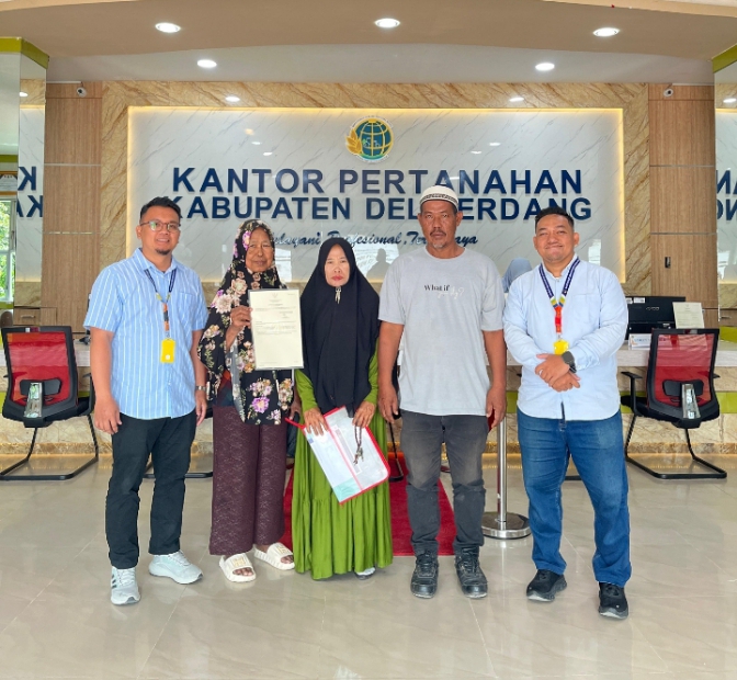 BPN Deli Serdang Buka Layanan PELATARAN Akhir Pekan untuk Urus Sertipikat