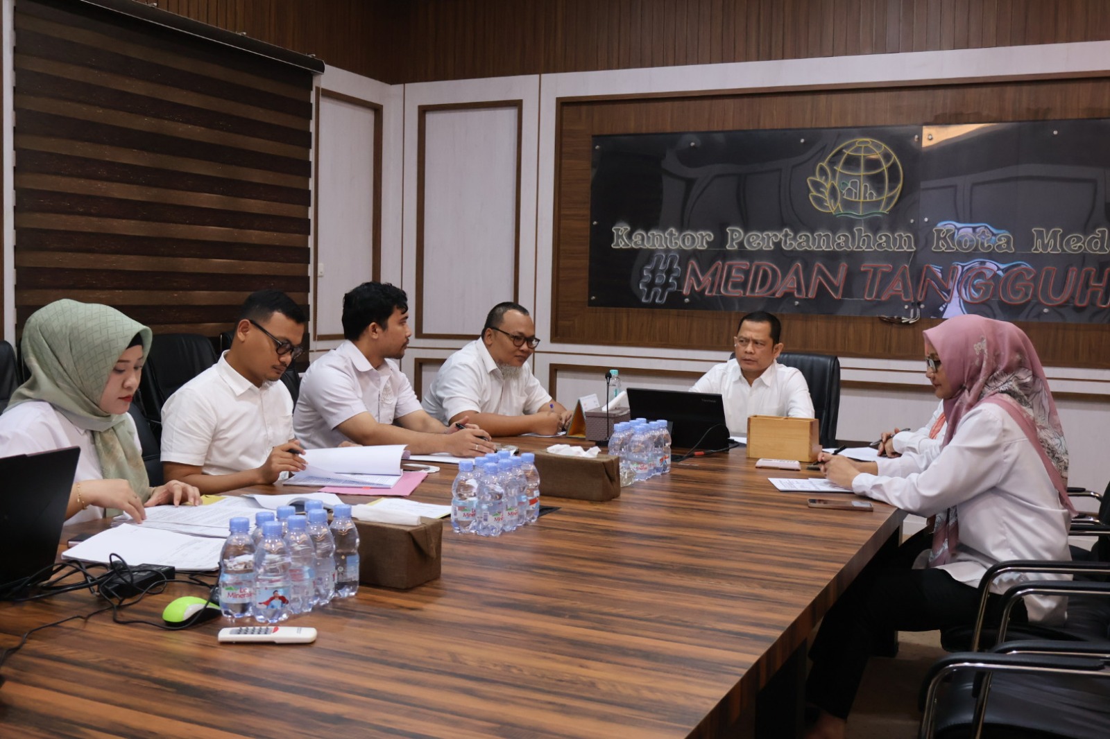 Tingkatkan Kualitas Layanan, Kantor Pertanahan Kota Medan Gelar Monev Pengaduan