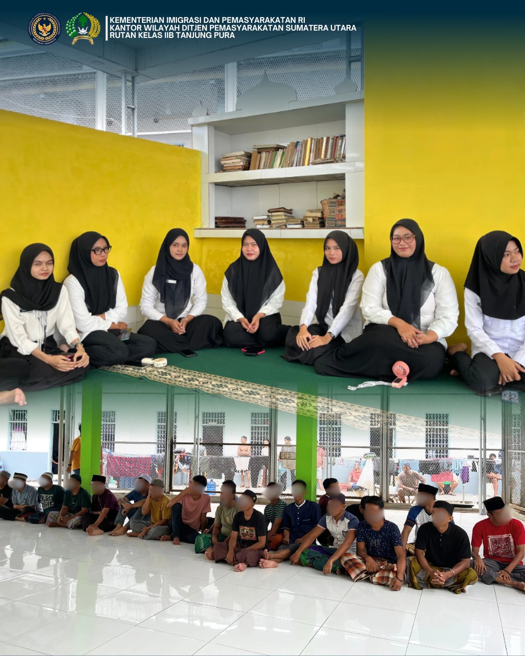 Peringati Isra Mi’raj 1447 Hijriah, Rutan Tanjung Pura Gelar Perlombaan Keagamaan