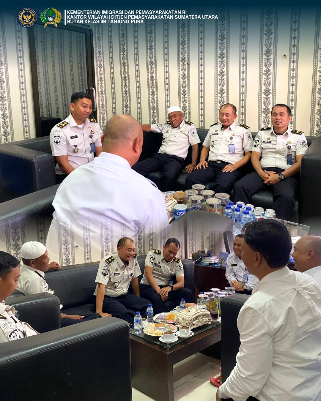 Kunci Ruang Gerak Narkoba, Rutan Tanjung Pura dan BNNK Langkat Pererat Sinergi Wujudkan Lingkungan Pemasyarakatan Bersih dan Berintegritas