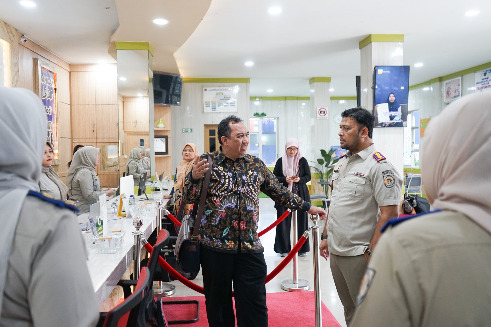 Kepala Kantor Pertanahan Deli Serdang Sambut Kunjungan Kerja Transformasi Kinerja Pelayanan ATR/BPN di Deli Serdang