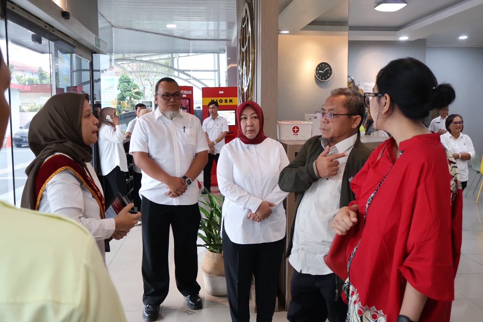 Biro Organisasi dan Tata Laksana ATR/BPN Tinjau Kesiapan Kantor Pertanahan Kota Medan sebagai Pilot Project Pelayanan Pertanahan