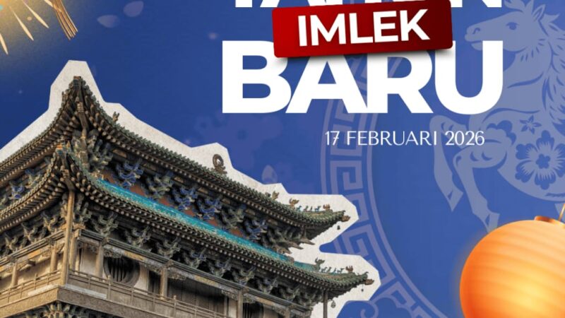 Kantor Pertanahan Kota Medan Sampaikan Ucapan Selamat Tahun Baru Imlek kepada Masyarakat