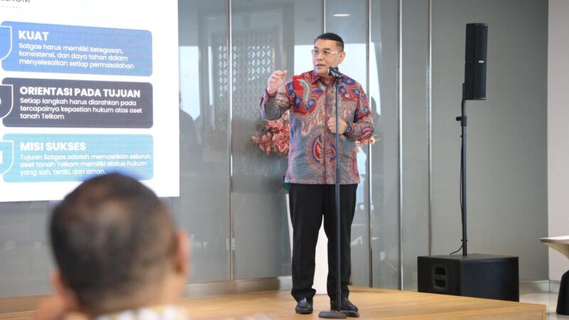 Kementerian ATR/BPN Bentuk Satgas untuk Pengamanan Aset PT Telkom Indonesia