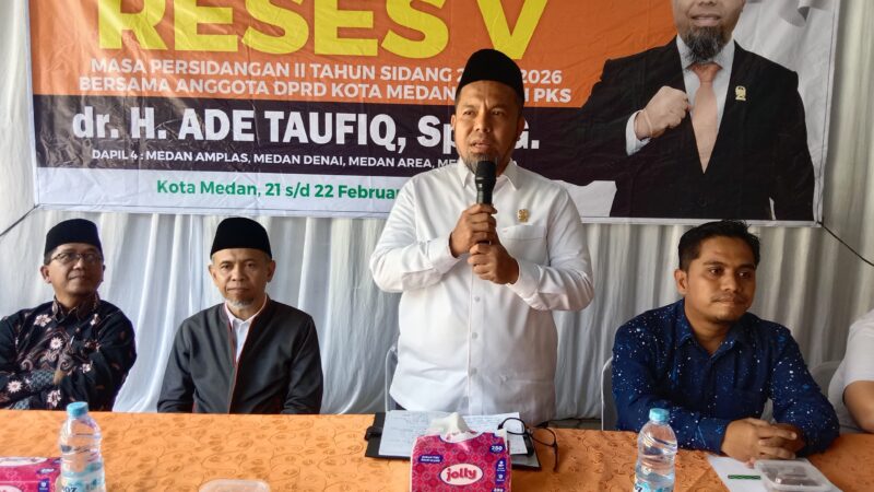 Reses dr. Ade Taufiq di Medan Area, Warga Sampaikan Aspirasi Pendidikan, Kesehatan hingga Penerangan Jalan