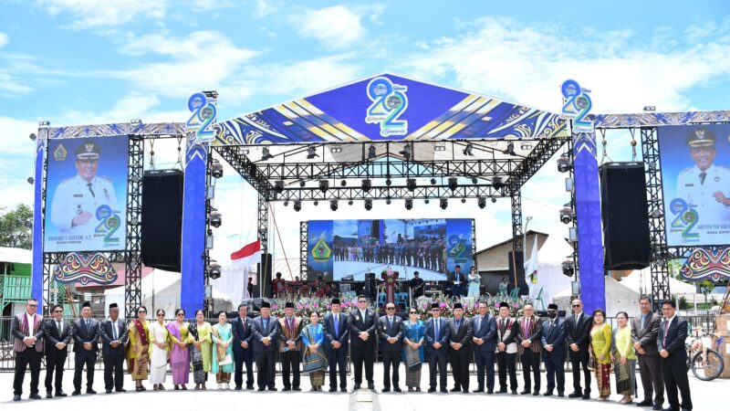 Hari Jadi ke-22 Kabupaten Samosir, Vandiko :Samosir Rumah Kita, Harus Dijaga Bersama untuk Generasi Mendatang.