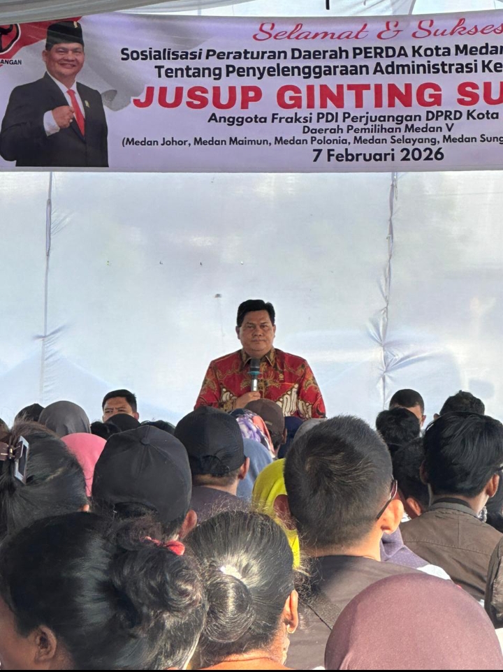 Sosper Perda Adminduk di Polonia, Jusup Ginting Suka Tekankan Pentingnya Dokumen Kependudukan