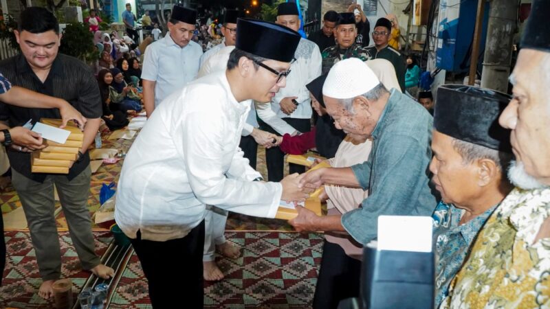 Jelang Ramadhan 1447 H, Rico Waas Punggahan bersama Warga dan Bantu Masjid Ikhwanul Muslimin Medan Amplas