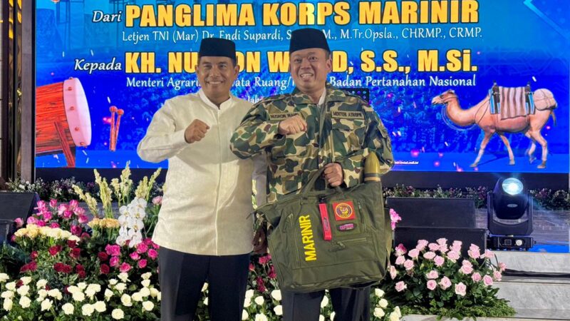 Menteri Nusron Sampaikan Ceramah Agama di Korps Marinir TNI AL Cilandak: Al-Qur’an Jadi Petunjuk bagi Manusia