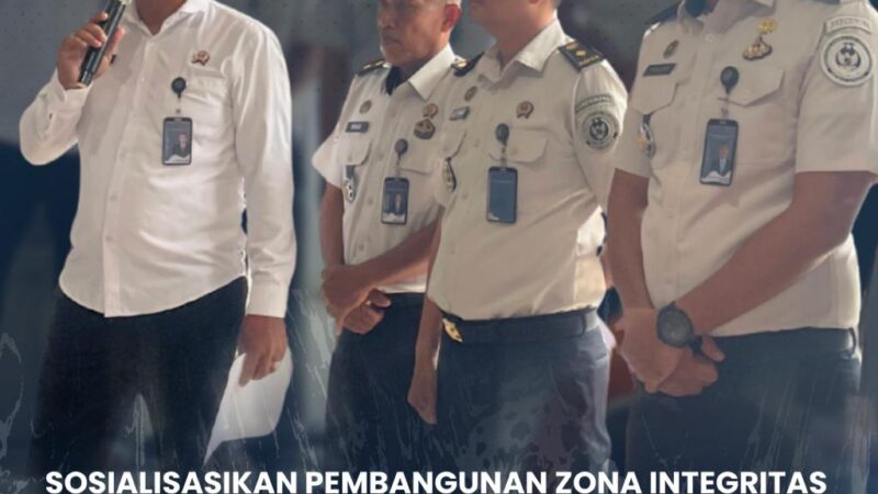 Rutan Tanjung Pura Sosialisasikan Pembangunan Zona Integritas Menuju WBK kepada Pengunjung