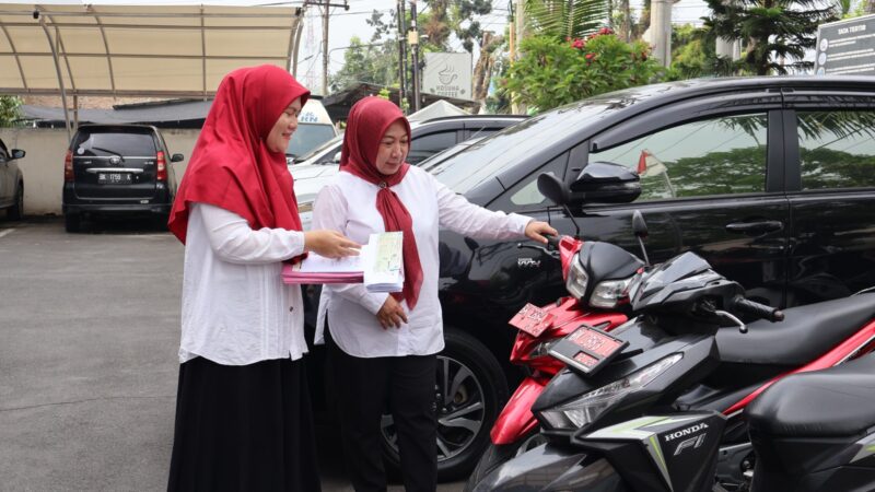 Kantor Pertanahan Kota Medan Gelar Apel Kendaraan Dinas, Disaksikan Kasubbag Tata Usaha Ferdiana Irwanti