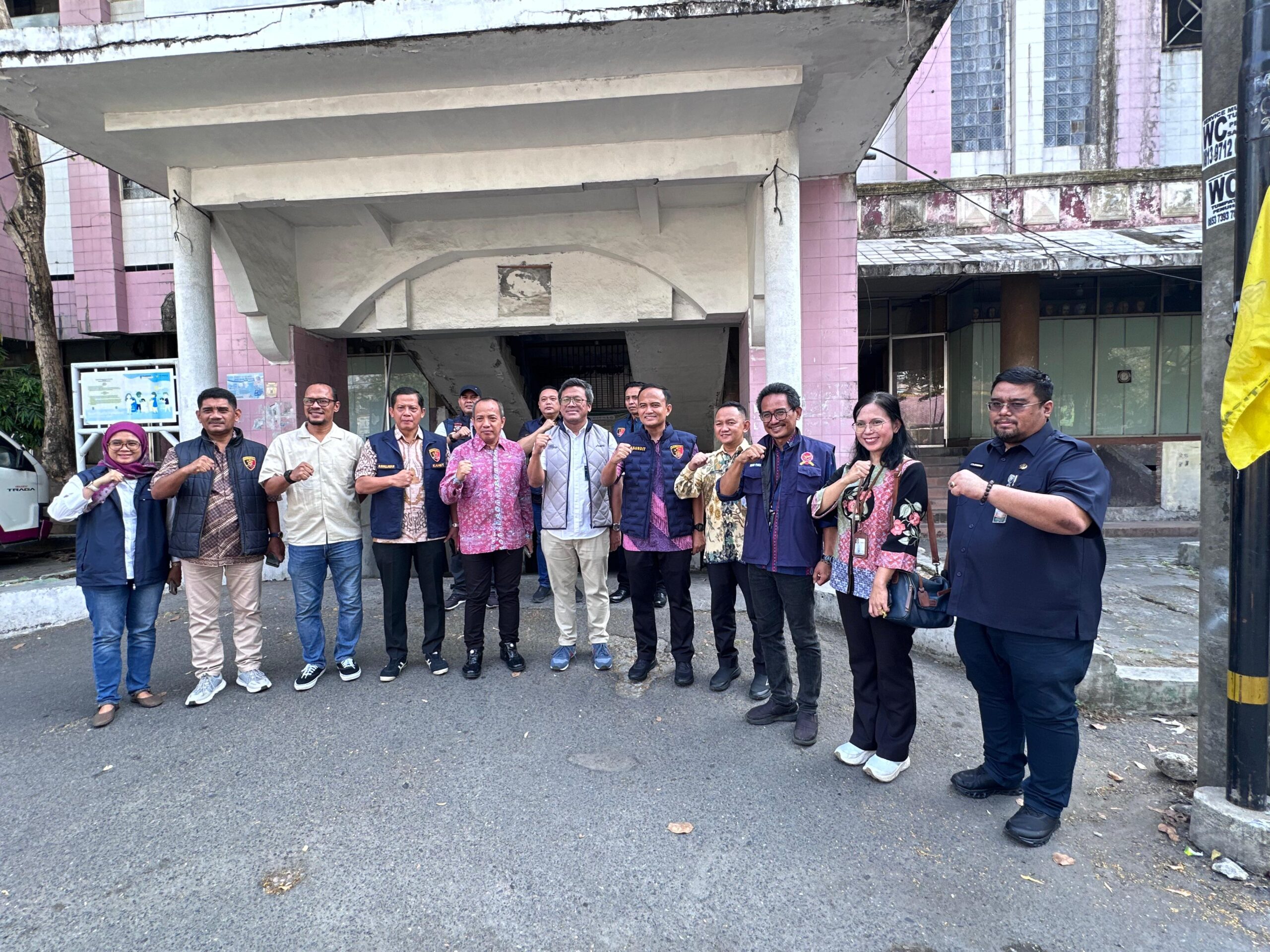 KPPU Kanwil I Ikut Sidak Serentak di 4 Pasar Tradisional Medan.