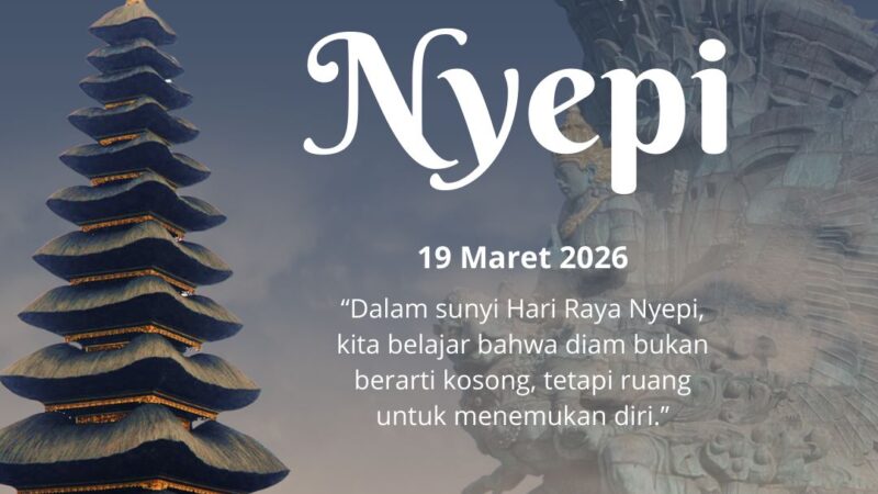 Kantor Pertanahan Deli Serdang Sampaikan Ucapan Nyepi, Gaungkan Nilai Kedamaian dan Introspeksi