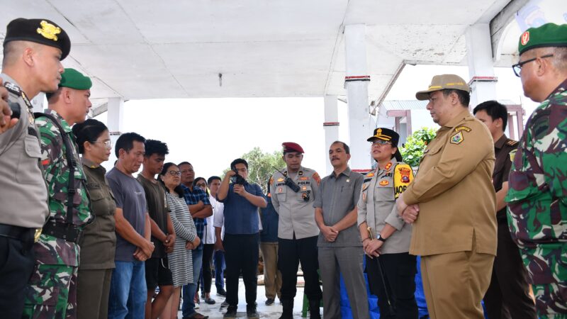 Bupati-Wabup Samosir Monitoring Pos Pengamanan Lebaran 2026, 10 Pos Disiagakan.