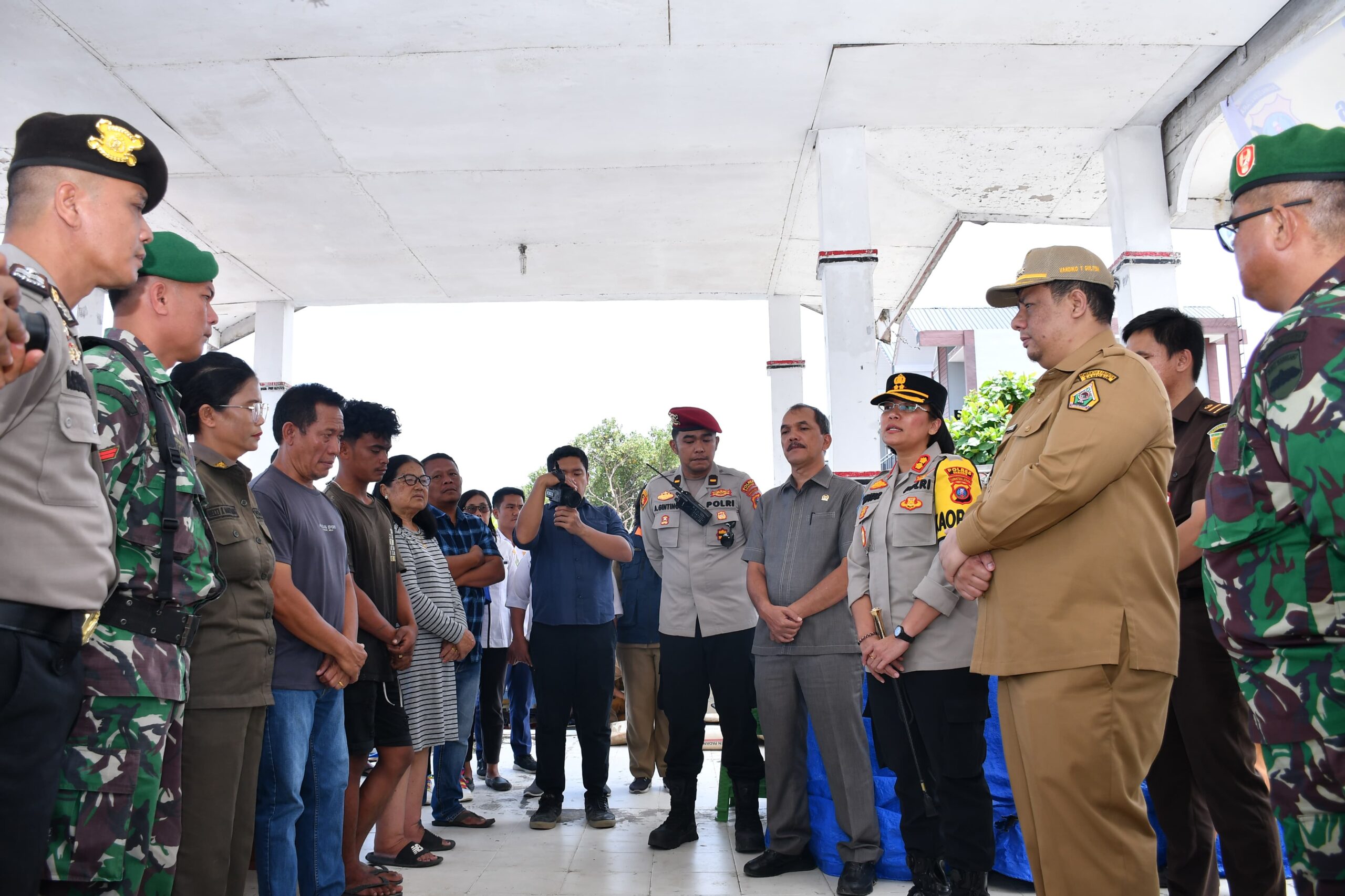 Bupati-Wabup Samosir Monitoring Pos Pengamanan Lebaran 2026, 10 Pos Disiagakan.