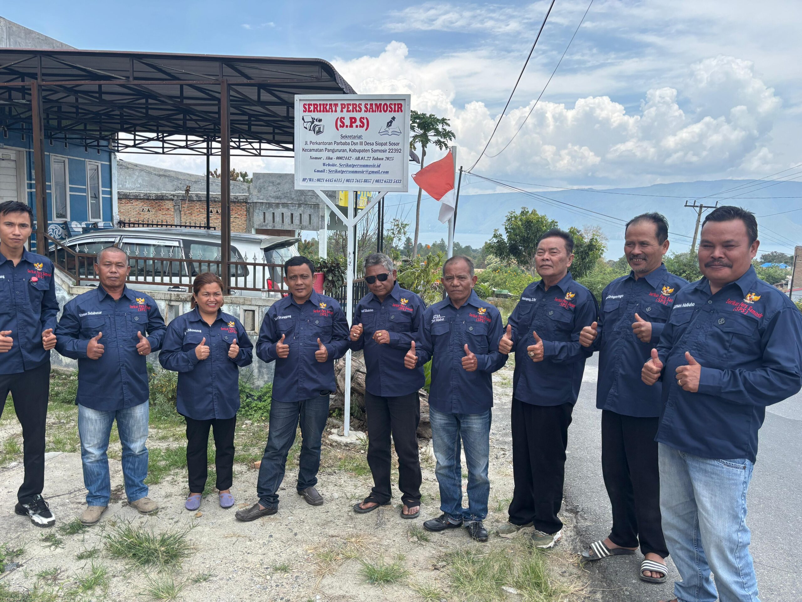 Serikat Pers Samosir Resmi Berdiri, Ketua Luhut Sijabat: Wadah Bersama Wartawan Kawal Aspirasi dan Suara Rakyat