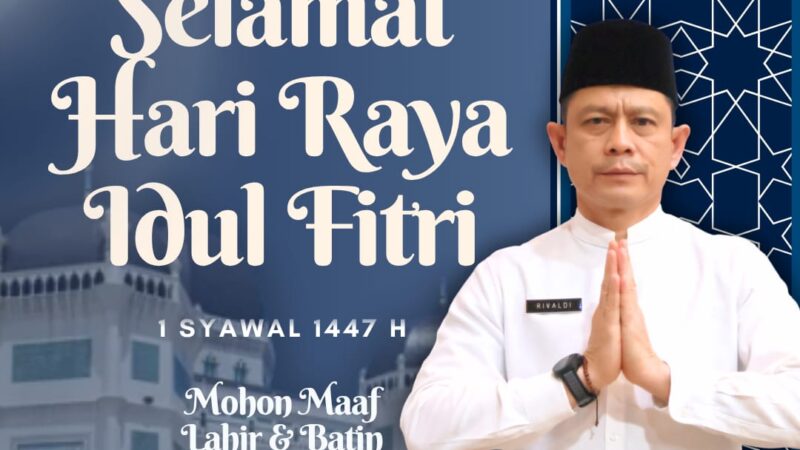 Kantor Pertanahan Kota Medan Ucapkan Selamat Hari Raya Idul Fitri 1447 H, Perkuat Semangat Pelayanan dan Kebersamaan