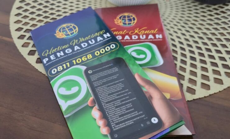 Temukan Kendala Tanah di Kampung Halaman? Laporkan Lewat Kanal Pengaduan Terintegrasi Kementerian ATR/BPN