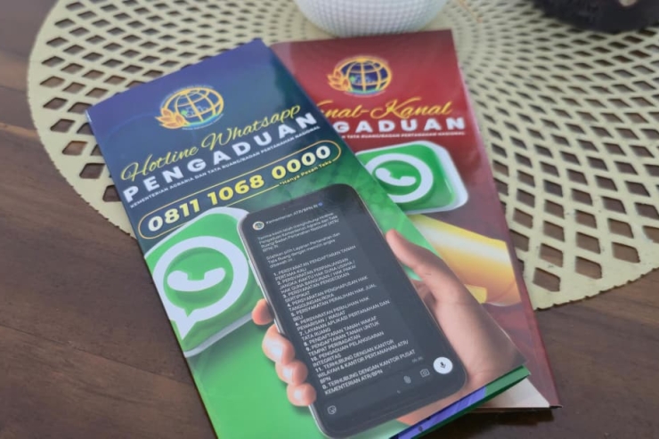 Temukan Kendala Tanah di Kampung Halaman? Laporkan Lewat Kanal Pengaduan Terintegrasi Kementerian ATR/BPN