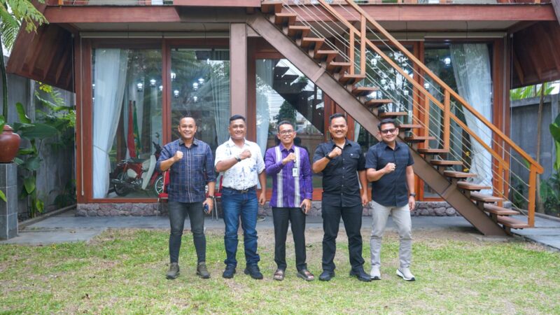 Pererat Sinergi, Wakil Wali Kota Medan Terima Kunjungan Danyon Parako 463 Pasgat