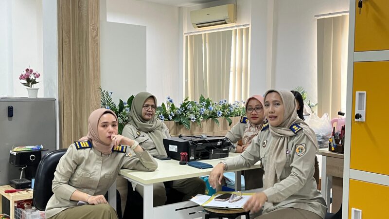 Inneke Tania Arsyad Tekankan Disiplin dan Kerja Sama Pegawai Tata Usaha Kantor Pertanahan Deli Serdang