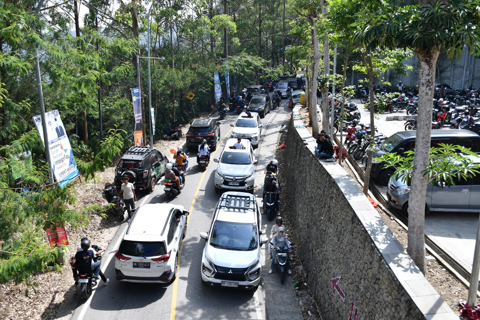 Retribusi Sektor Pariwisata Samosir Sumbang PAD Rp 2,26 Miliar Selama 12 Hari Libur.